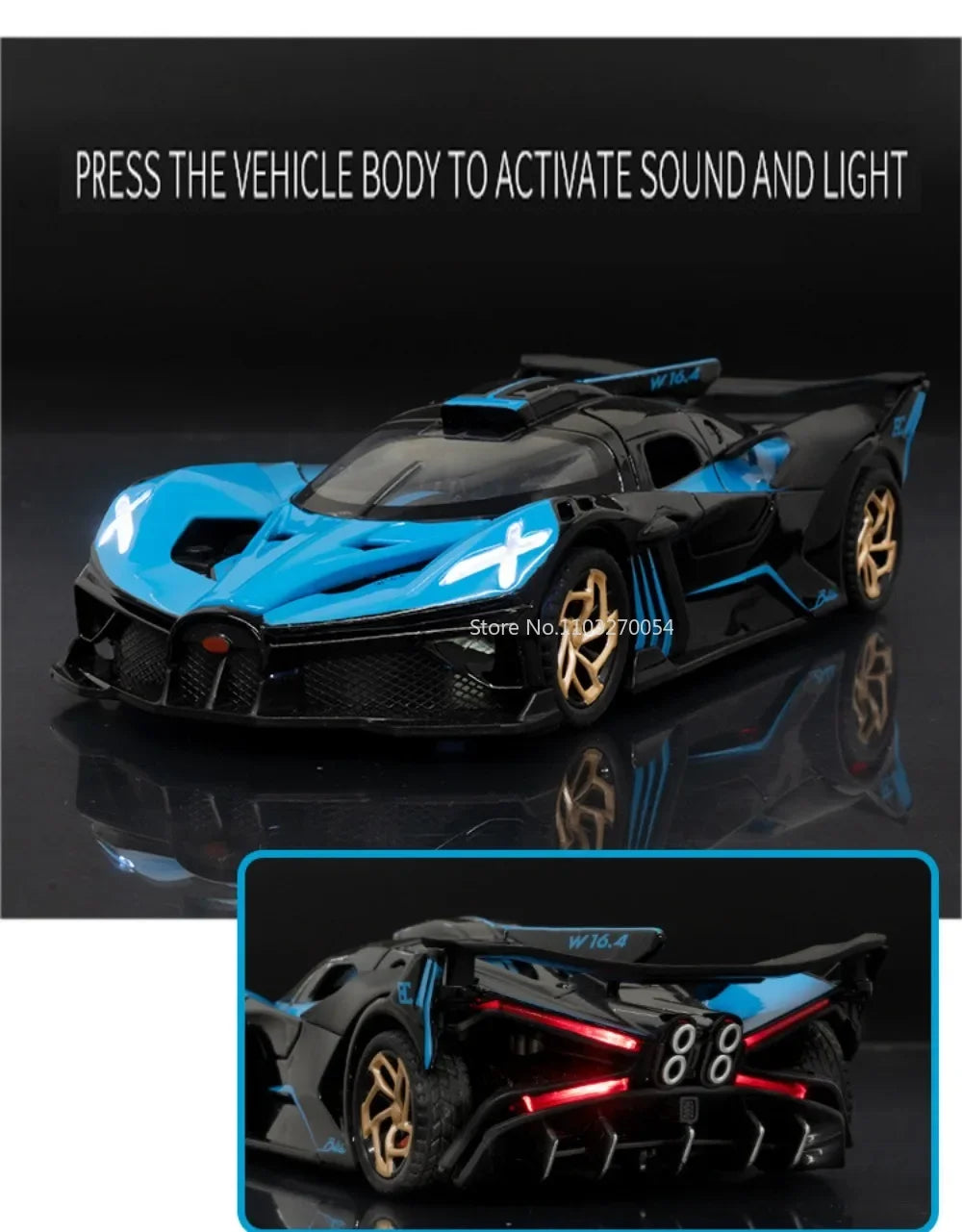 1:32 Bugatti Bolide