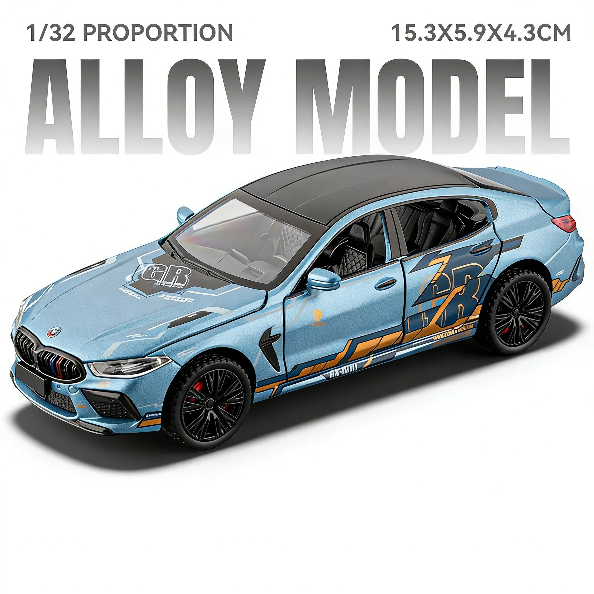 1:32 Scale BMW M8 Grand Coupe