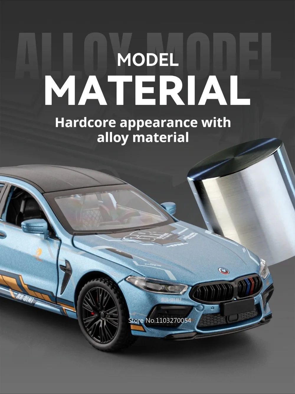 1:32 Scale BMW M8 Grand Coupe