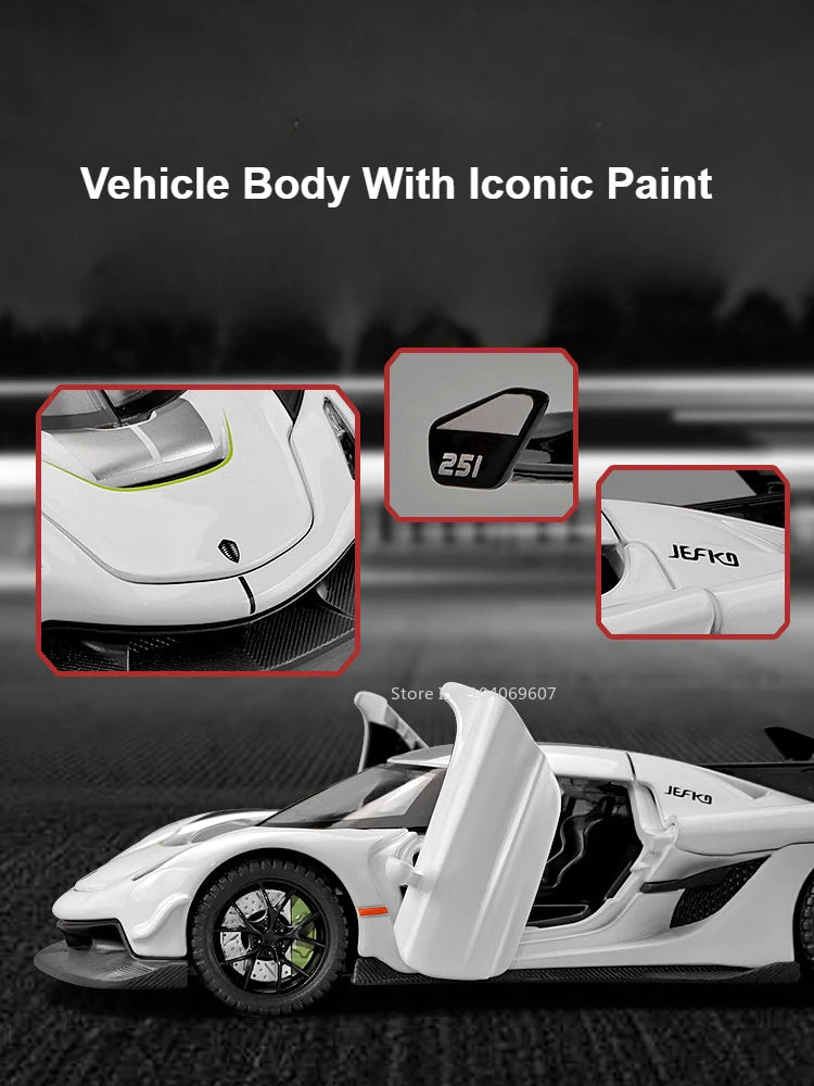 1:32 Scale Koenigsegg Jesko