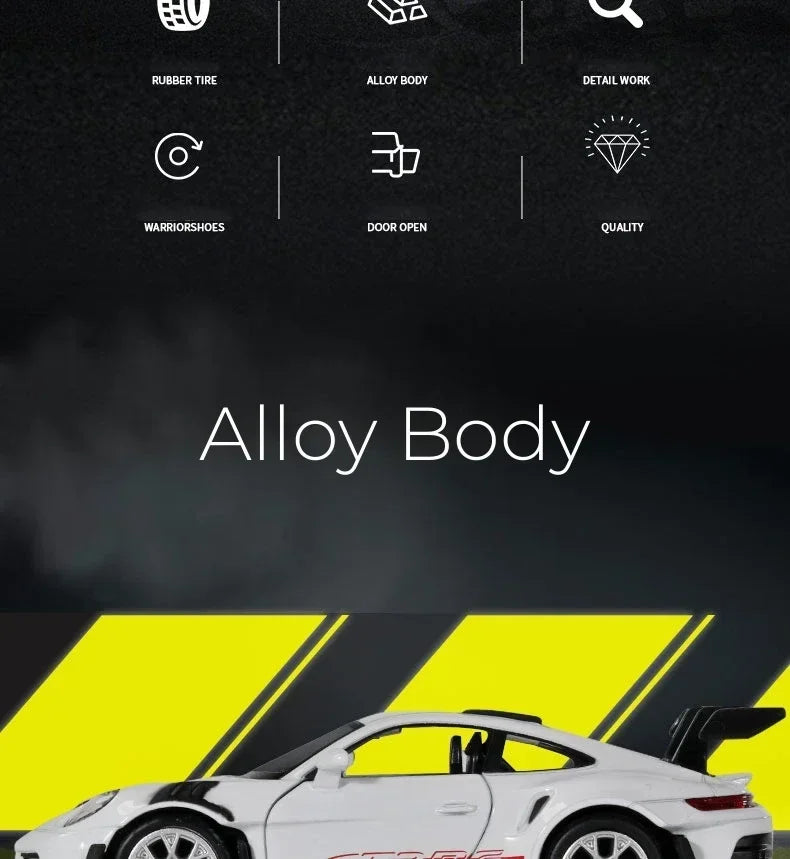 1:36 Porsche 911 GT3 RS