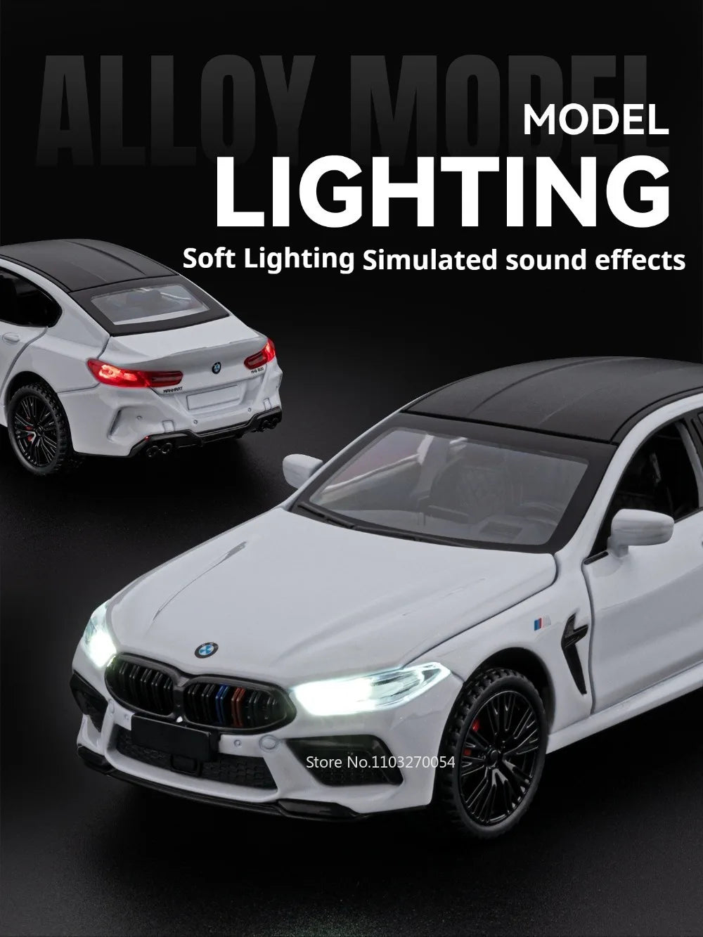 1:32 Scale BMW M8 Grand Coupe